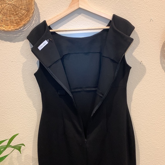 Calvin Klein black sheath dress - Picture 6 of 7